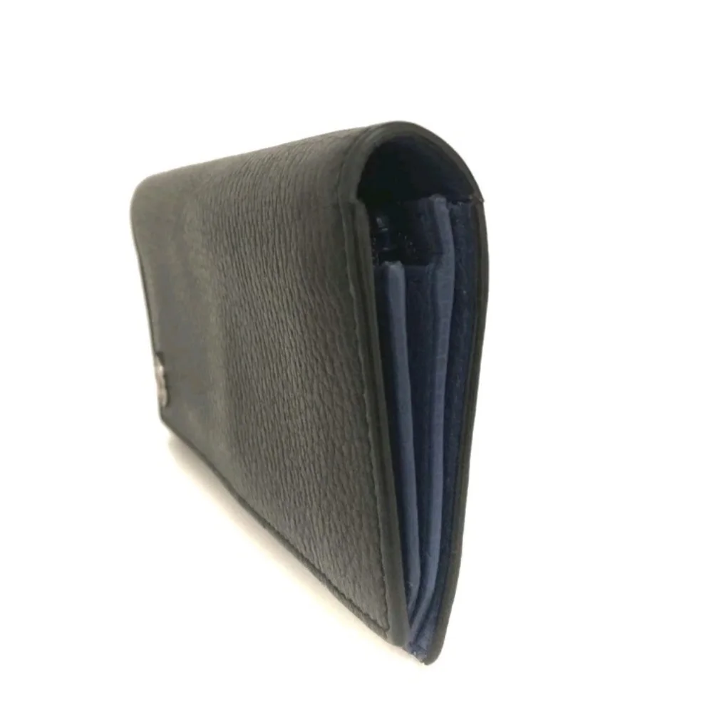 GUCCI Interlocking G Leather Long Bifold Wallet Black - Picture 4 of 8